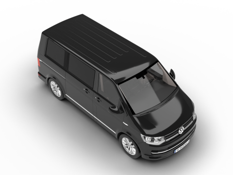 Volkswagen T6 Transporter 2019 3Dモデル