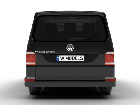 Volkswagen T6 Transporter 2019 3Dモデル