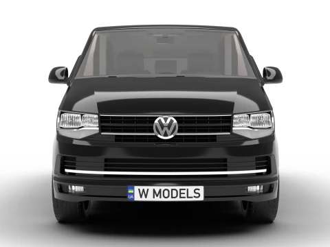 Volkswagen T6 Transporter 2019 Modelo 3D