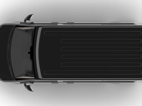 Volkswagen T6 Transporter 2019 Modelo 3D