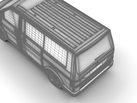 Volkswagen T6 Transporter 2019 3Dモデル