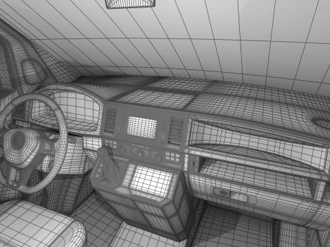 Volkswagen T6 Transporter 2019 Modelo 3D