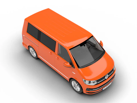 Volkswagen T6 Transporter 2019 3D Model