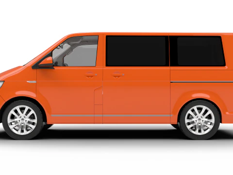 Volkswagen T6 Transporter 2019 3D Model