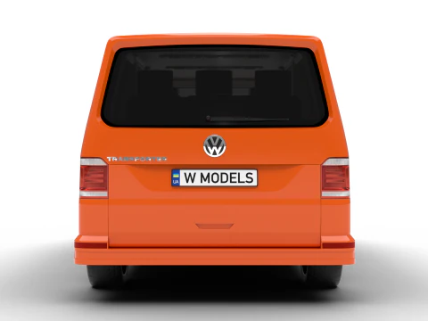 Volkswagen T6 Transporter 2019 3D Model