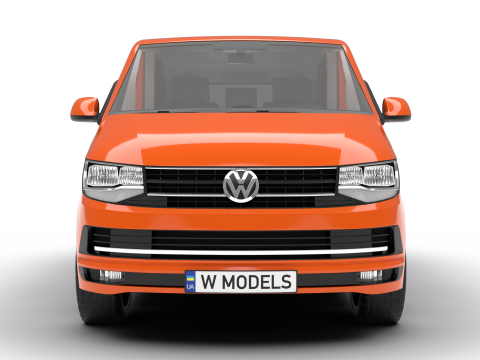 Volkswagen T6 Transporter 2019 Model 3D