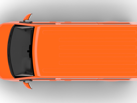 Volkswagen T6 Transporter 2019 Model 3D