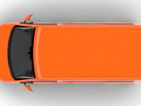 Volkswagen T6 Transporter 2019 3D Model