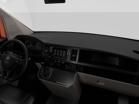 Volkswagen T6 Transporter 2019 3D Model