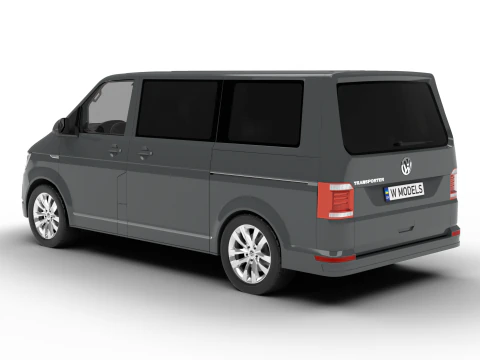 Volkswagen T6 Transporter 2019 3D Model