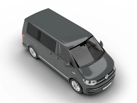 Volkswagen T6 Transporter 2019 3D Model