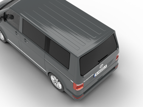 Volkswagen T6 Transporter 2019 Model 3D