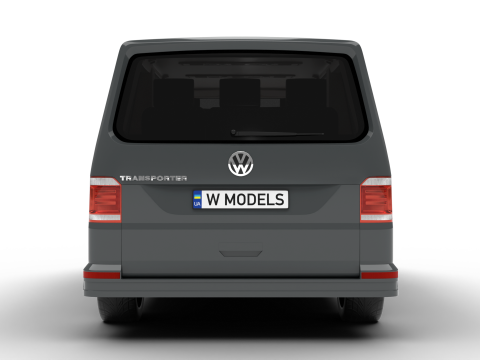 Volkswagen T6 Transporter 2019 Model 3D