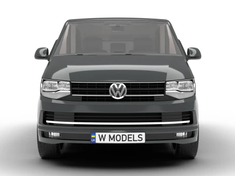 Volkswagen T6 Transporter 2019 3D Model