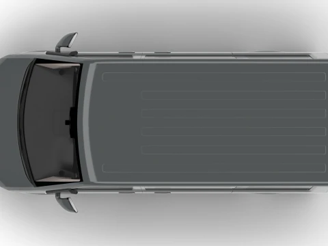 Volkswagen T6 Transporter 2019 3D Model