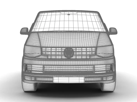 Volkswagen T6 Transporter 2019 3D Model
