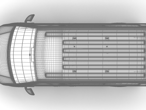 Volkswagen T6 Transporter 2019 Model 3D