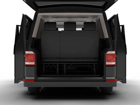 Volkswagen T6 Transporter 2019 HQ 3D Model