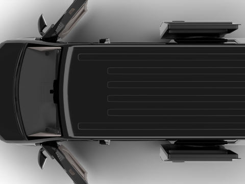 Volkswagen T6 Transporter 2019 HQ 3D 모델