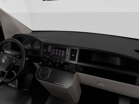 Volkswagen T6 Transporter 2019 HQ 3D Model