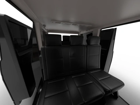 Volkswagen T6 Transporter 2019 HQ 3D Model