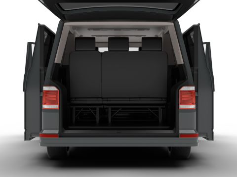 Volkswagen T6 Transporter 2019 HQ 3Dモデル