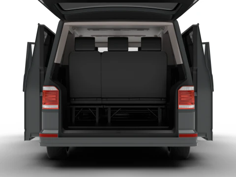 Volkswagen T6 Transporter 2019 HQ 3D Model