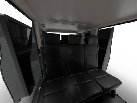Volkswagen T6 Transporter 2019 HQ 3D Model