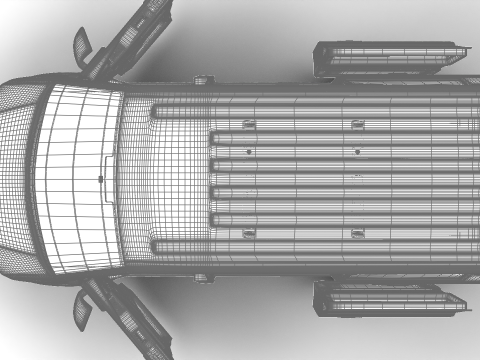 Volkswagen T6 Transporter 2019 HQ 3Dモデル