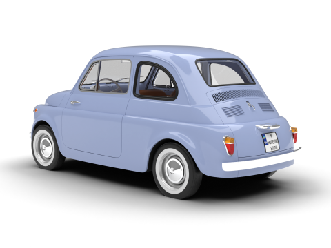 Fiat 500 1959 3D Model