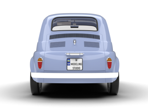 Fiat 500 1959 3D Model