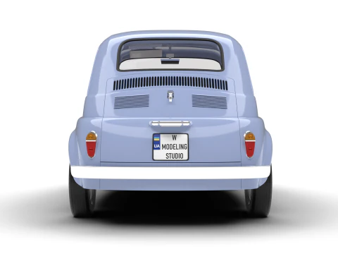 Fiat 500 1959 3D Model
