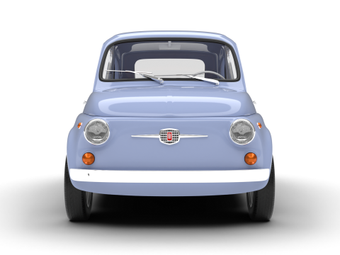 Fiat 500 1959 3D Model