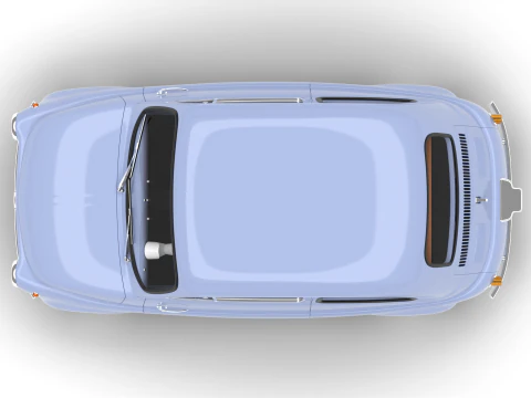 Fiat 500 1959 3D Model
