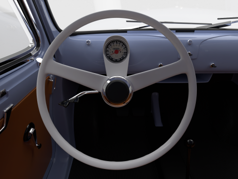 Fiat 500 1959 3D Model