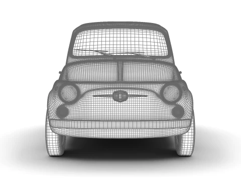 Fiat 500 1959 3D Model