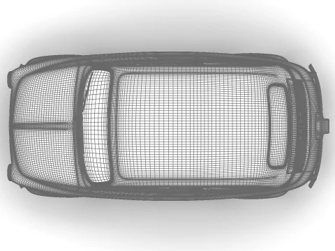 Fiat 500 1959 3D Model