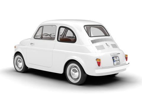 Fiat 500 1959 3D 모델