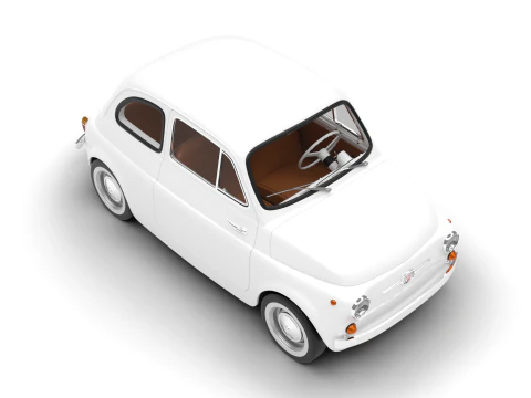 Fiat 500 1959 3D Model