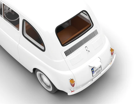 Fiat 500 1959 3D Model