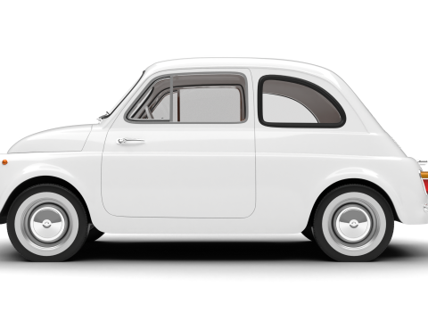 Fiat 500 1959 3D 모델