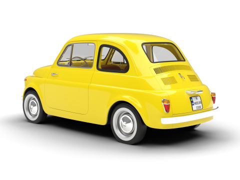 Fiat 500 1959 3D Model