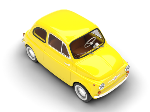 Fiat 500 1959 3D Model