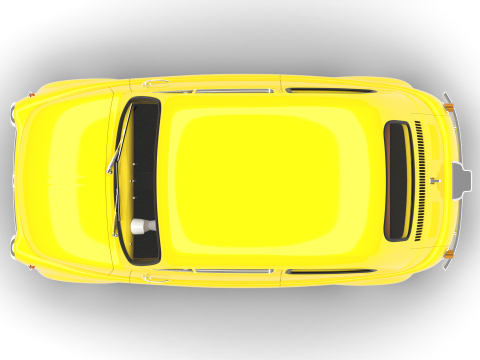 Fiat 500 1959 3D Model