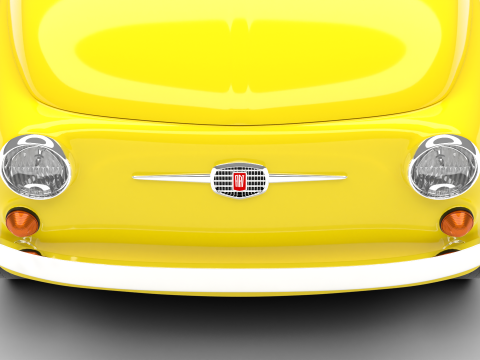 Fiat 500 1959 3D Model