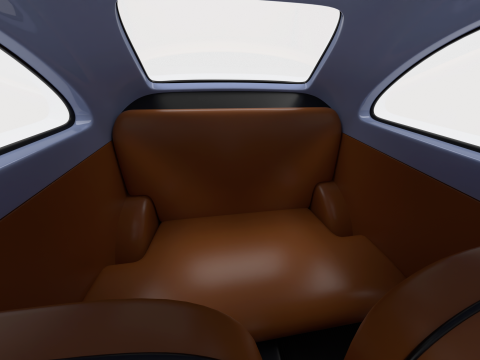 Fiat 500 1959 HQ 3D 模型