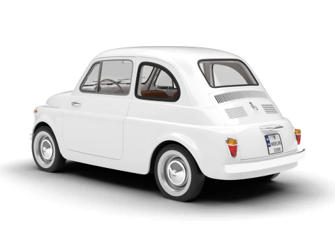 Fiat 500 1959 HQ 3D Model