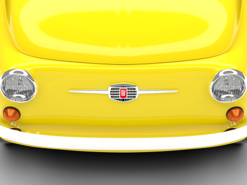 Fiat 500 1959 HQ Modelo 3D