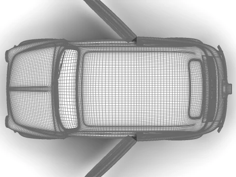 Fiat 500 1959 HQ 3D Model