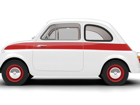 Fiat 500 N Sport 1959 3Dモデル